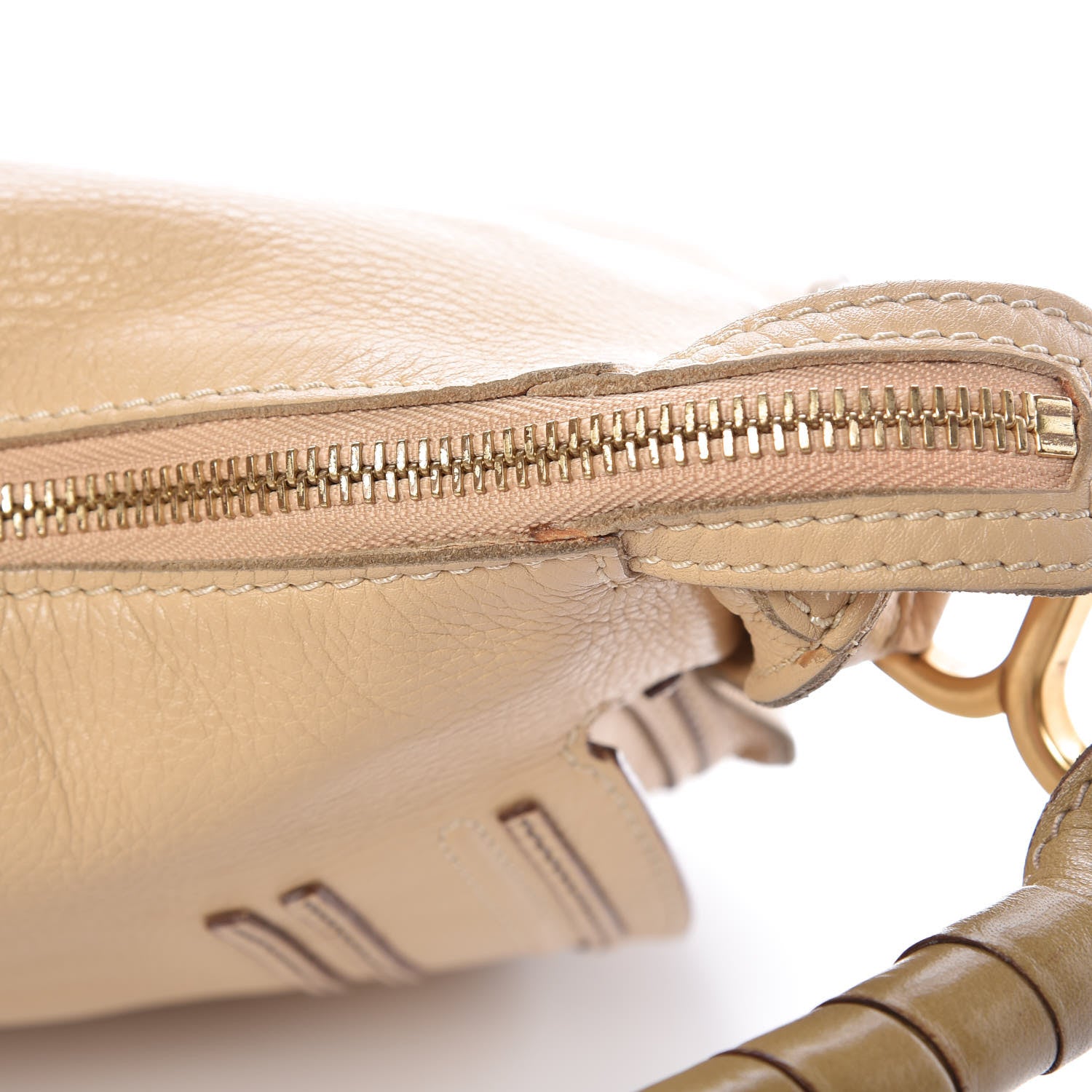 Chloe Calfskin Medium Marcie Hobo Beige 13 of 15