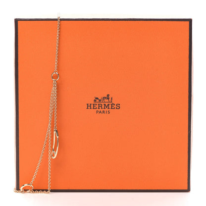 Hermes 18K Rose Gold TPM Chaine d'Ancre Punk Necklace ST 6 of 6