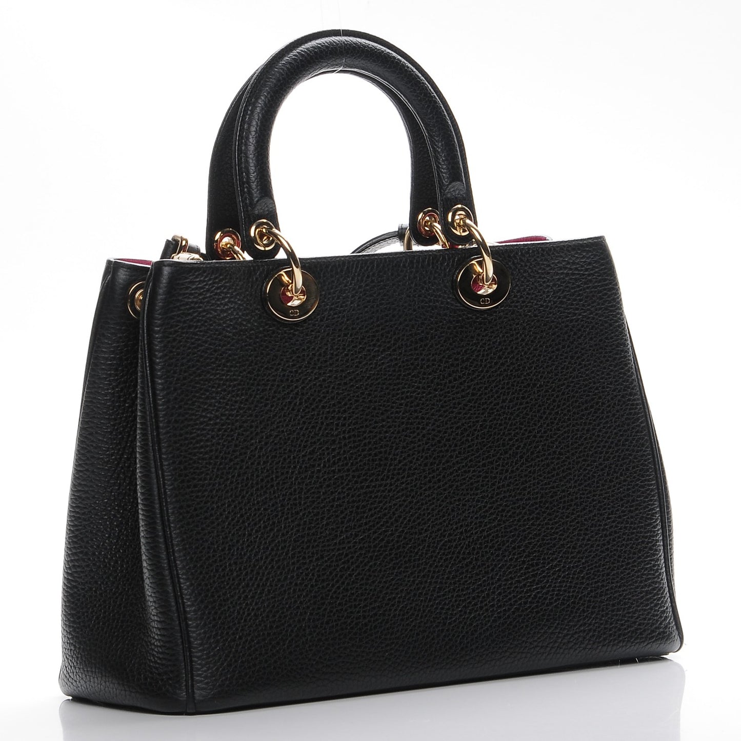 Bullcalf Medium Diorissimo Tote Black Rose Indien