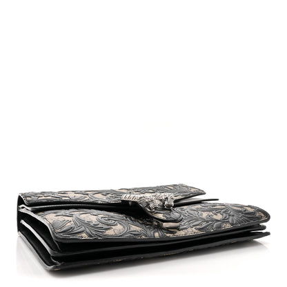 Gucci GG Supreme Monogram Arabesque Medium Dionysus Shoulder Bag Black 4 of 12