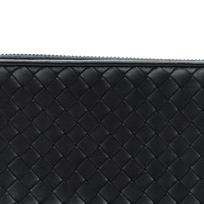 Bottega Veneta Nappa Intrecciato Zip Around Wallet Black 14 of 16