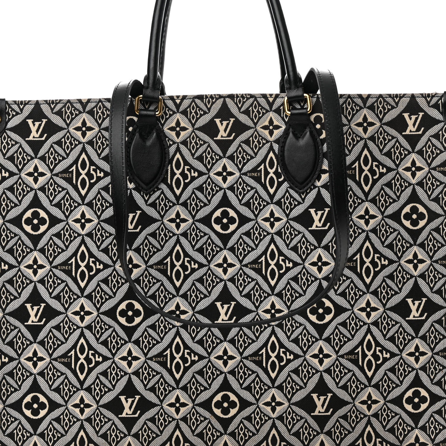 Louis Vuitton Jacquard Since 1854 Onthego GM Grey 7 of 15