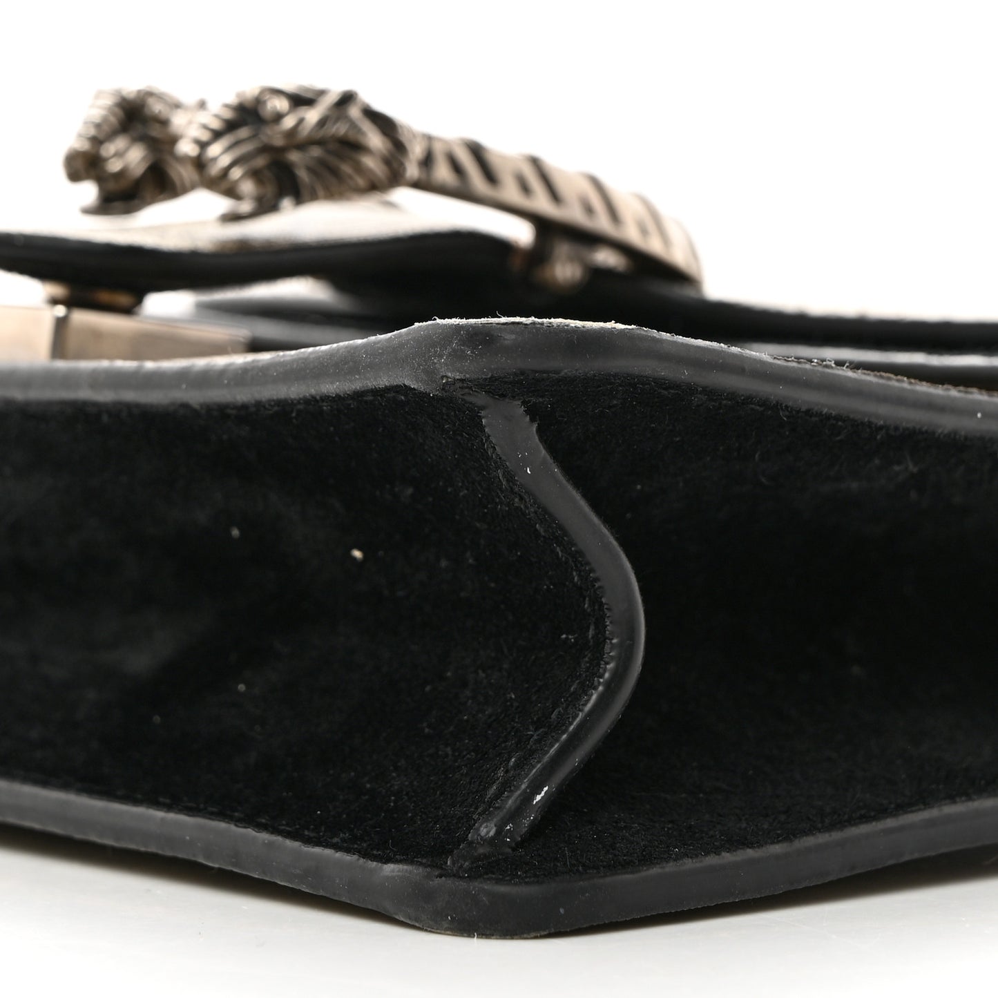 GG Supreme Monogram Mini Dionysus Shoulder Bag Black