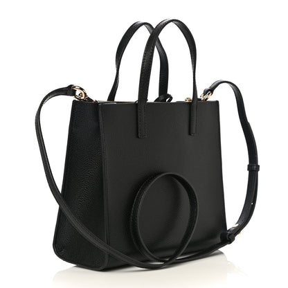 Marc Jacobs Calfskin Mini Grid Tote Bag Black 2 of 8