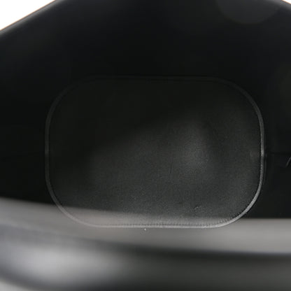 Celine Smooth Calfskin Triomphe Medium Louise Bag Black 6 of 10