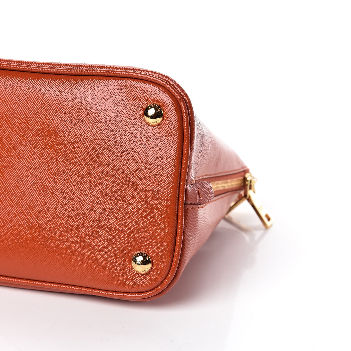 Saffiano Vernice Medium Promenade Tote Arancio