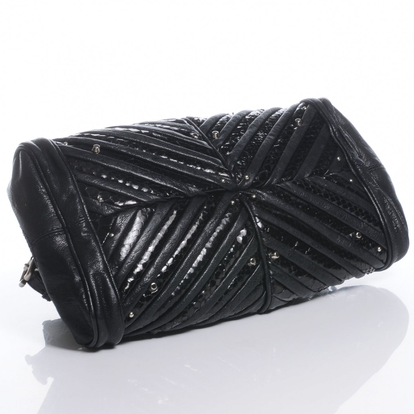 Python Chevron Paddington Black