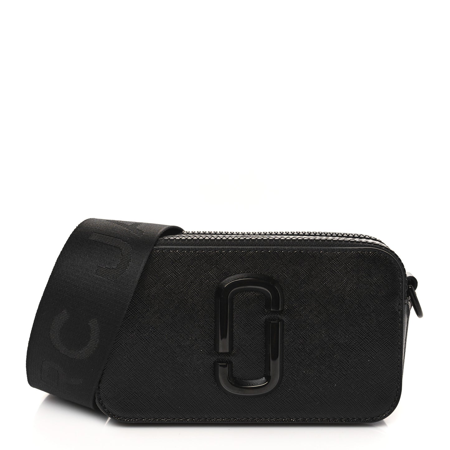 Saffiano Snapshot Camera Bag Black