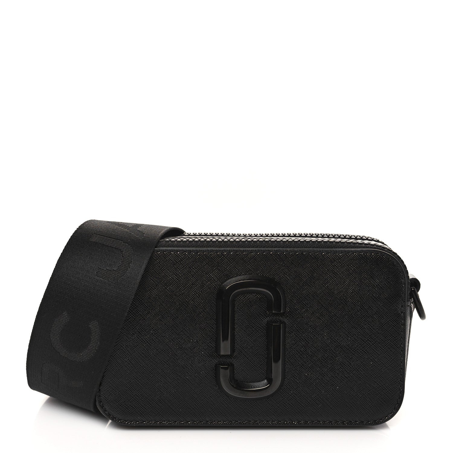 Marc Jacobs Saffiano Snapshot Camera Bag Black 1 of 6