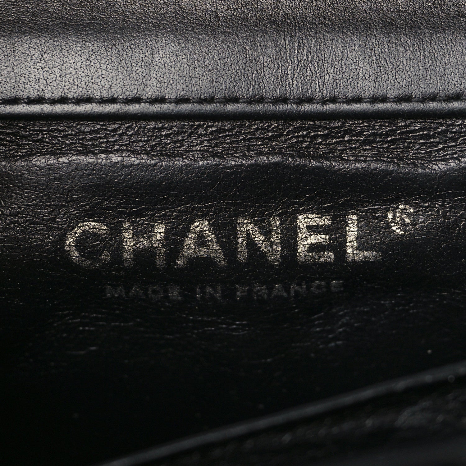 Chanel Patent Calfskin Quilted Extra Mini Rectangular Flap Black 6 of 9