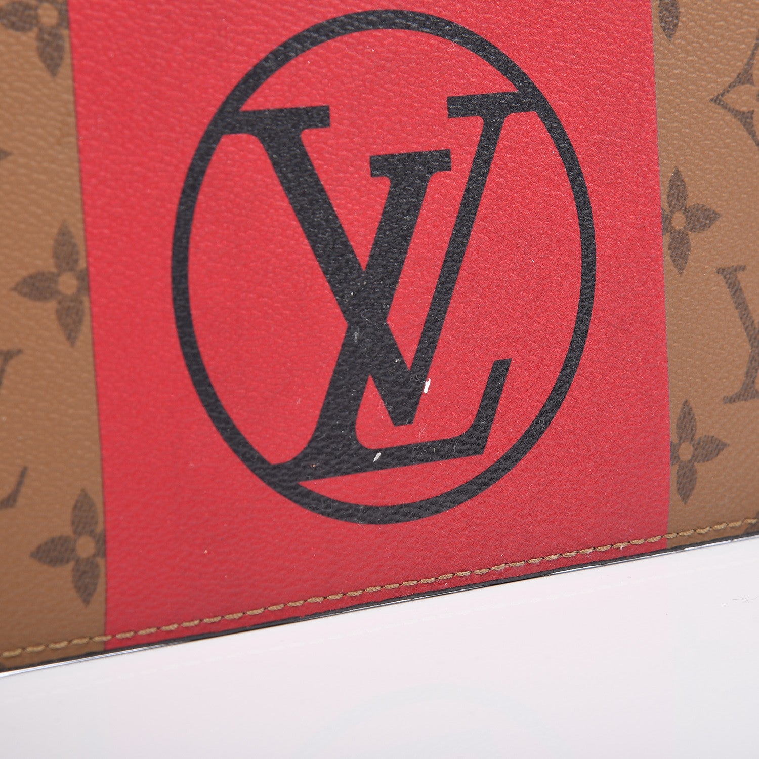 Louis Vuitton Reverse Monogram Kabuki MM GM Pochette 8 of 8