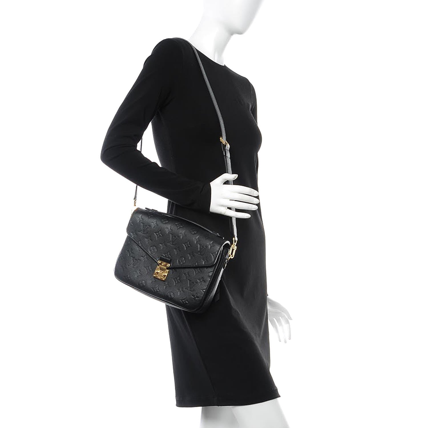 Louis Vuitton Empreinte Pochette Metis Black 2 of 7