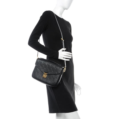 Louis Vuitton Empreinte Pochette Metis Black 2 of 7