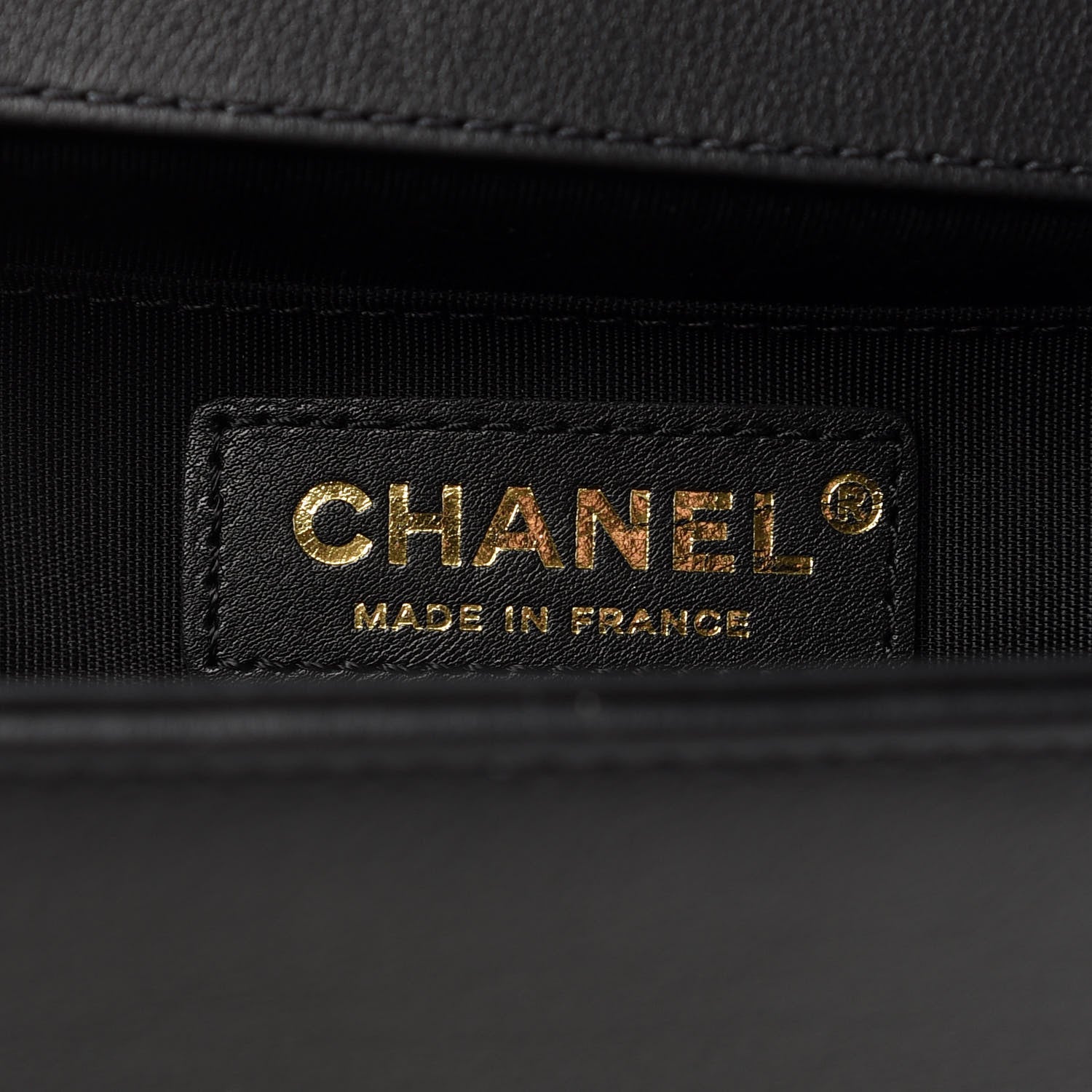 Chanel Lambskin Quilted Medium Boy Flap Black 5 of 8