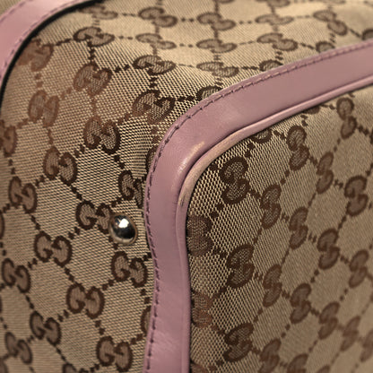 Gucci Monogram Medium Joy Boston Light Pink 5 of 15