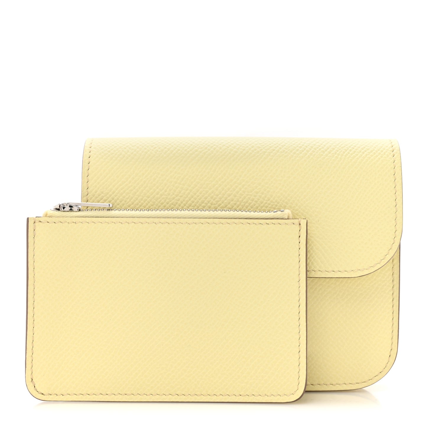 Epsom Constance Slim Wallet Jaune Milton