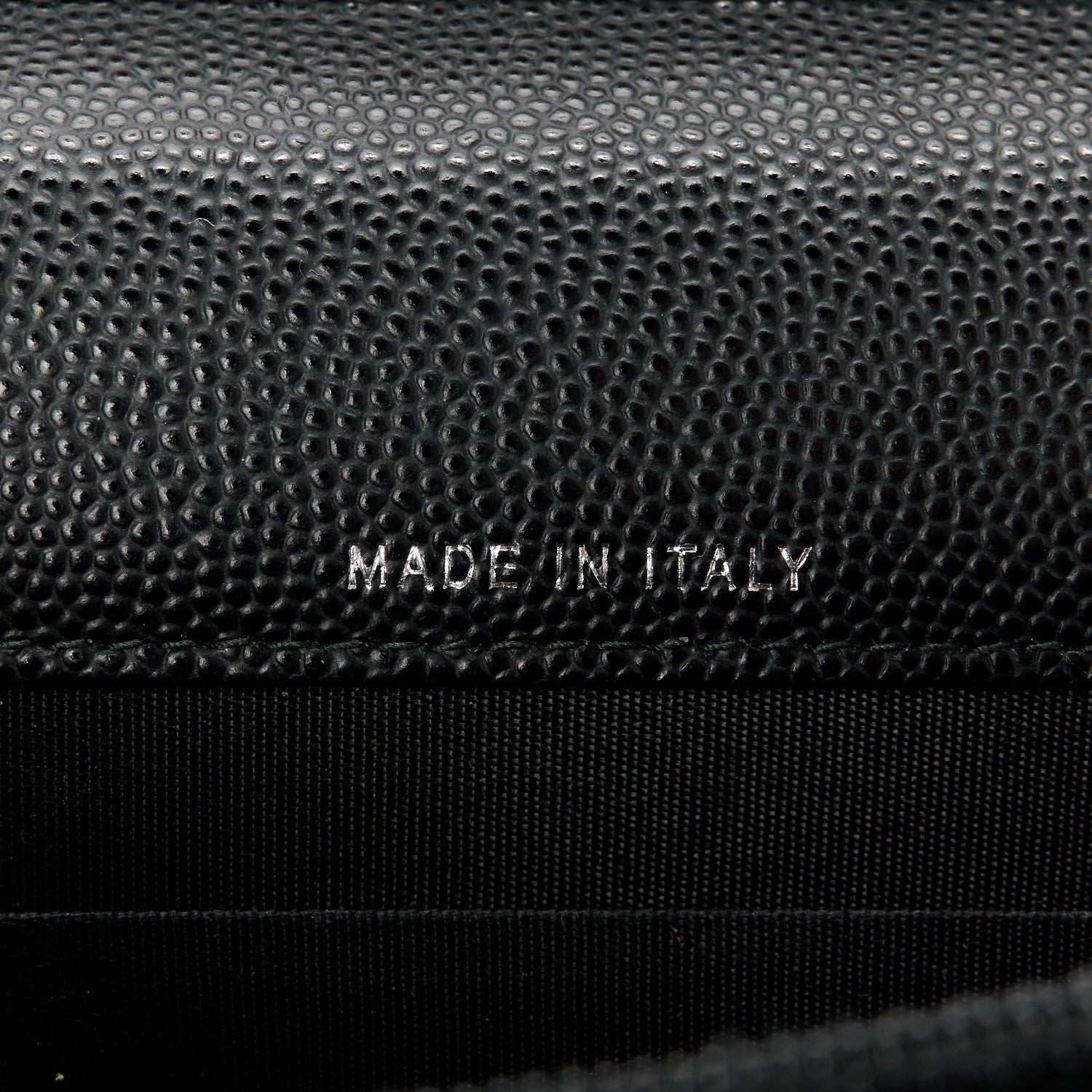 Chanel Caviar Quilted Boy Square Wallet on Chain WOC Black 7 of 12