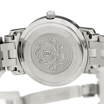 Hermes Stainless Steel 24mm Clipper Quartz Watch Gold 4 of 4