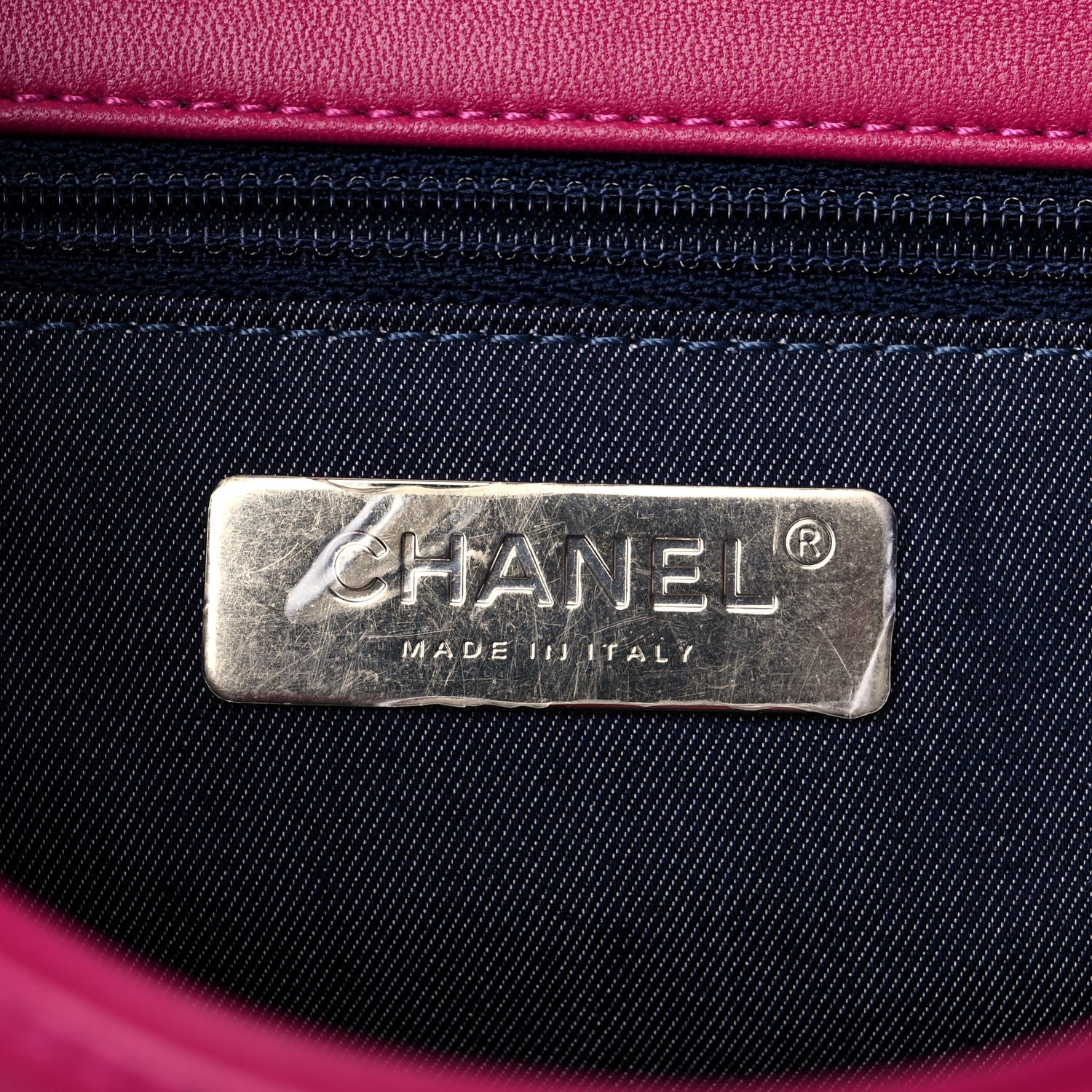 Chanel Lambskin CC Mania Flap Bag Pink 6 of 11