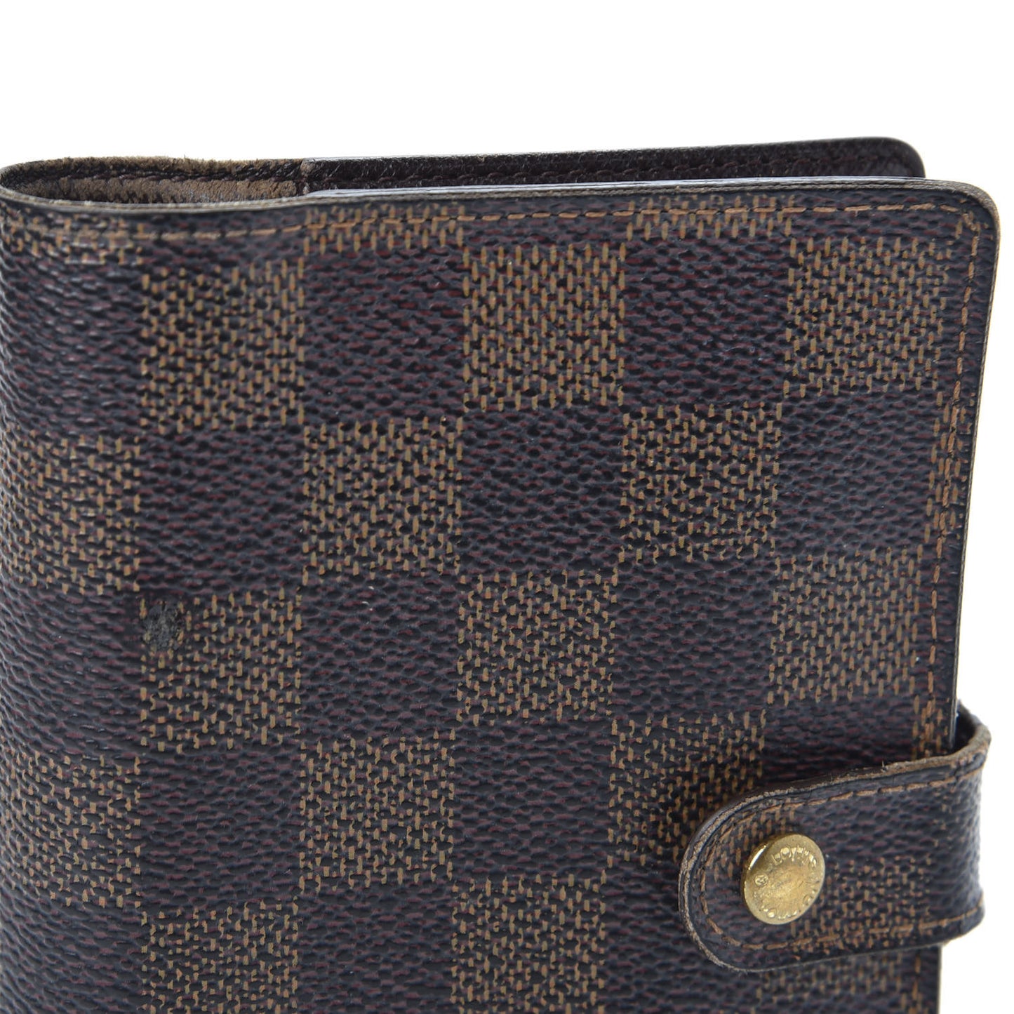Damier Ebene Small Ring Agenda Cover