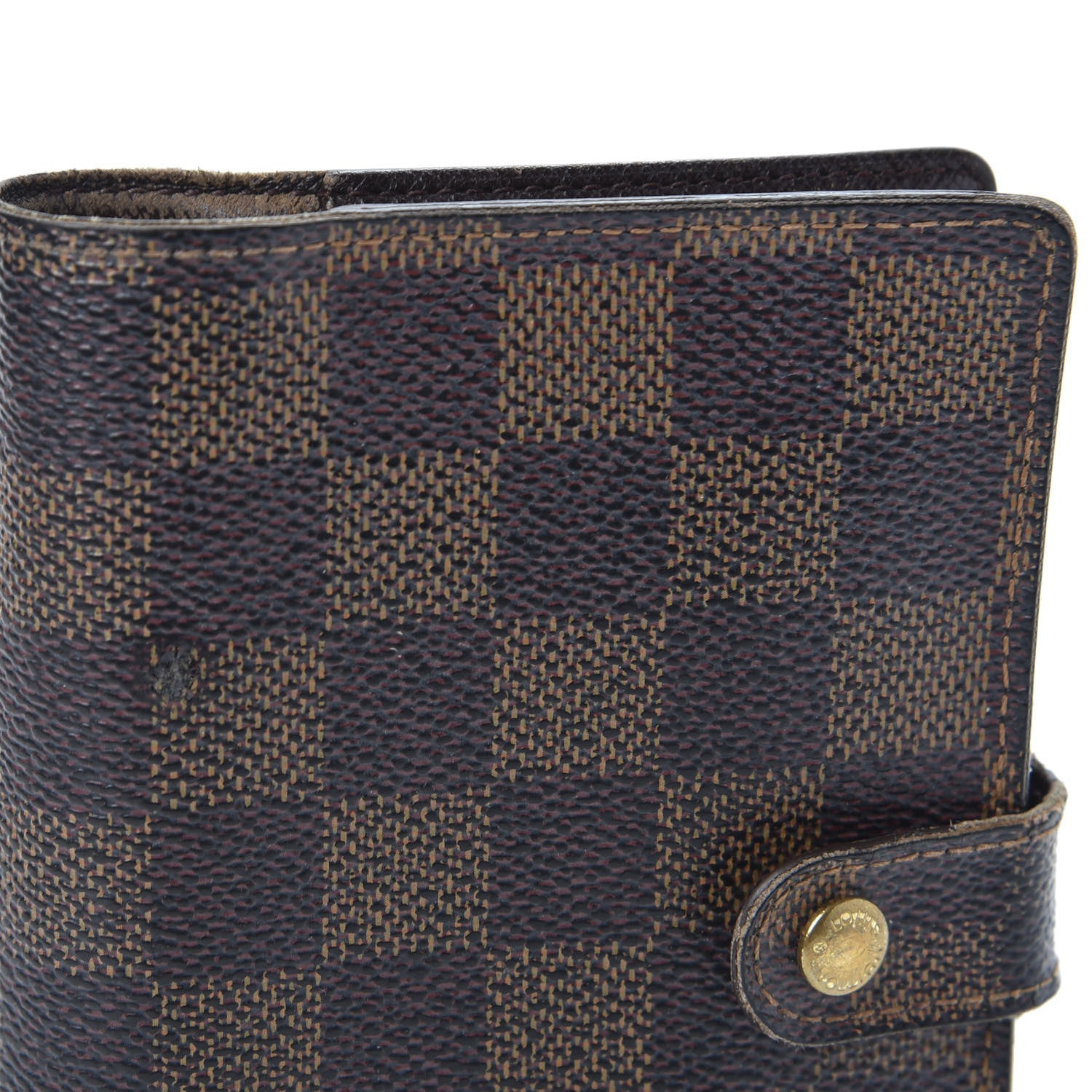 Louis Vuitton Damier Ebene Small Ring Agenda Cover 10 of 10