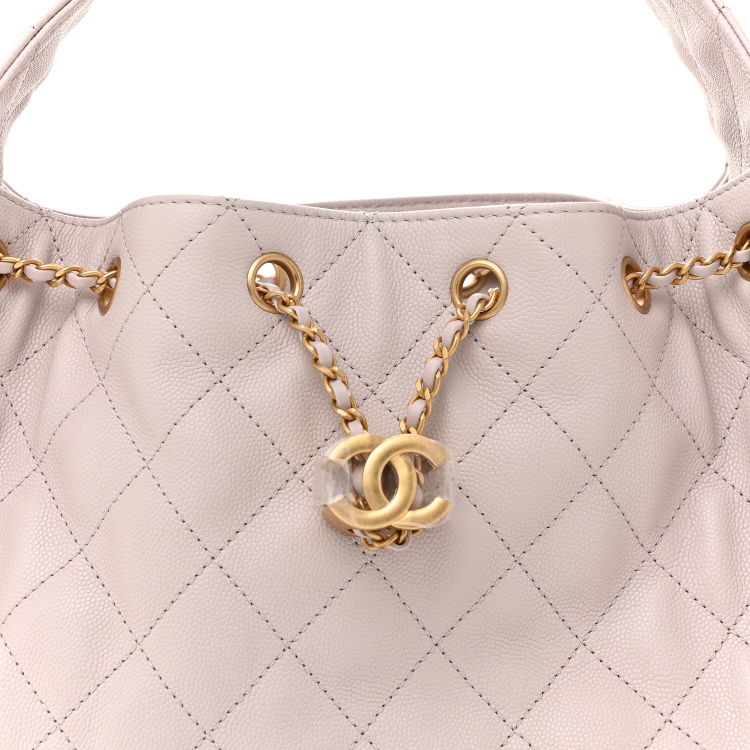 Chanel Caviar Quilted Small Chanel 25 Handbag Lilas Lilac 8 of 10