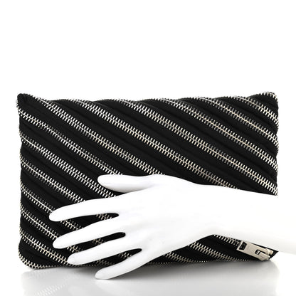 Alexander Wang Metal Nylon Zipper Clutch Black 2 of 8
