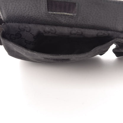 Gucci GG Monogram Double Pocket Belt Bag Black 6 of 15