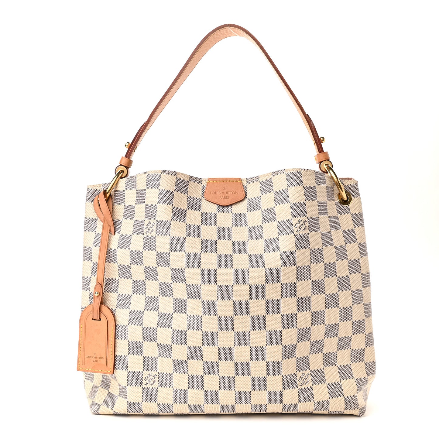 Damier Azur Graceful PM Rose Ballerine