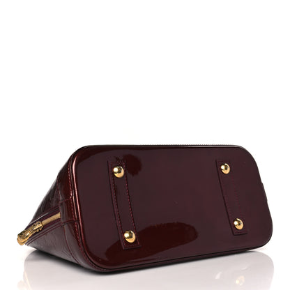 Louis Vuitton Vernis Alma PM Rouge Fauviste 4 of 8