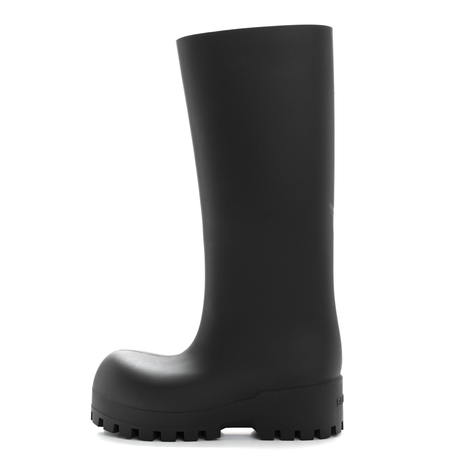 Balenciaga Rubber Bulldozer Rain Boots 38 Black 1 of 7