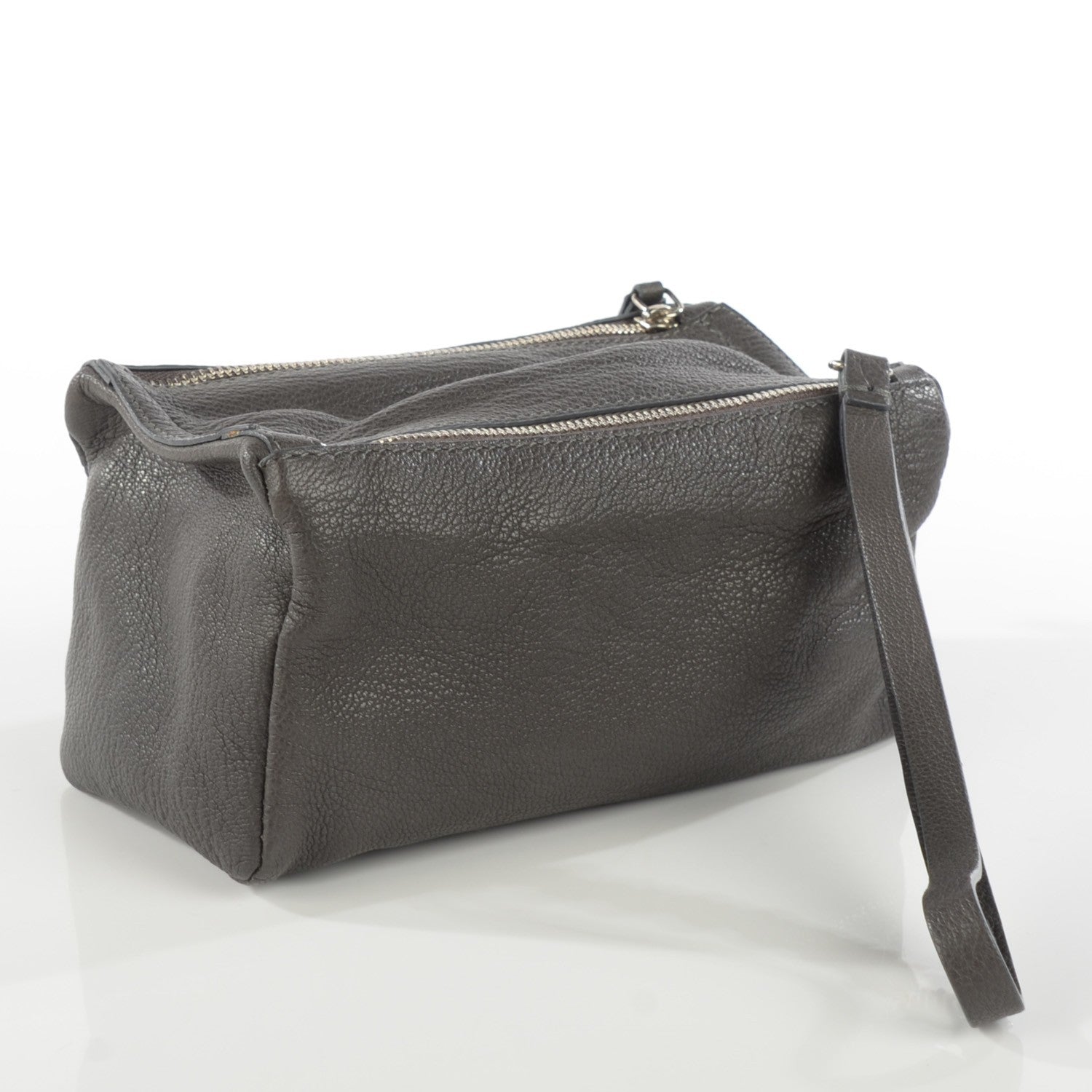 Givenchy Sugar Goatskin Pandora Wristlet Elephant Grey 3 of 8
