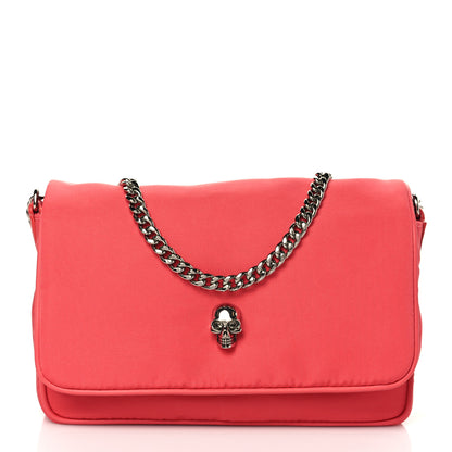 Alexander McQueen Nylon Skull Camera Crossbody Bag Pink 1 of 9