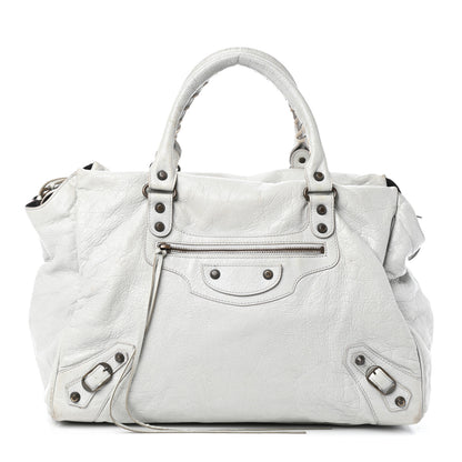 Balenciaga Agneau Classic Hardware Step Gris Glace 1 of 9