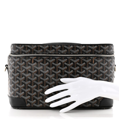Goyard Goyardine Cosmetic Train Case Black 3 of 11