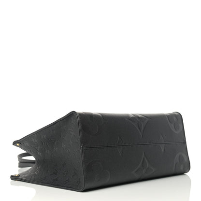 Louis Vuitton Empreinte Monogram Giant Onthego MM Black 4 of 9