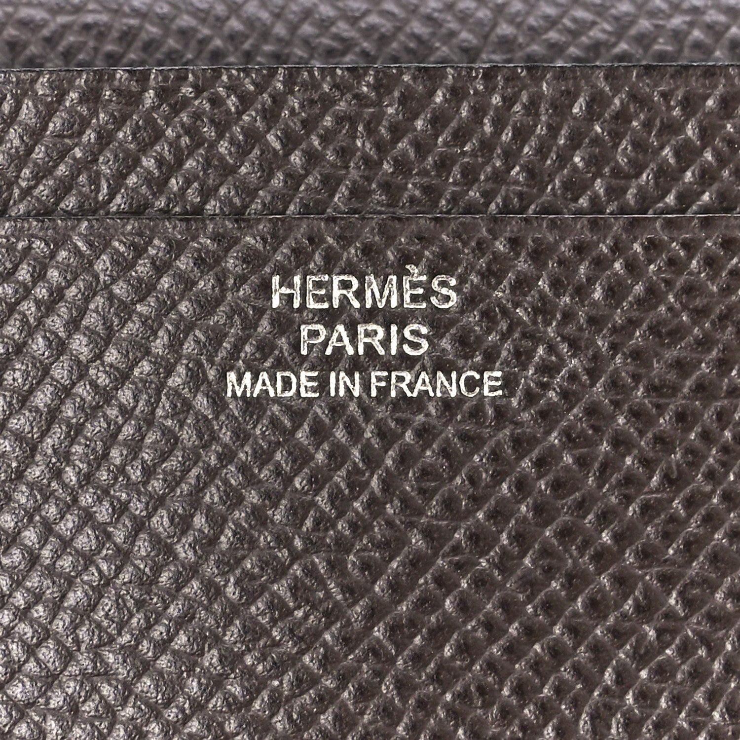 Hermes Epsom City 4CC Card Holder Chocolate 6 of 10