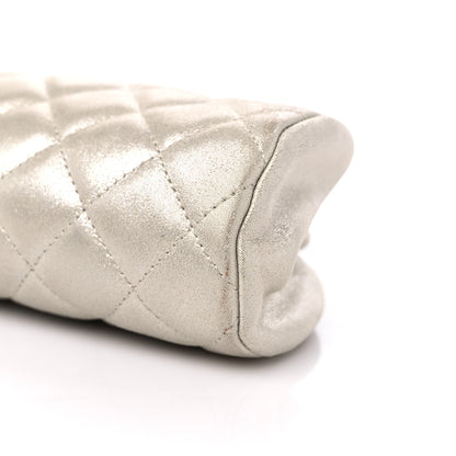 Chanel Metallic Calfskin Quilted Timeless Clutch Gold 9 of 12