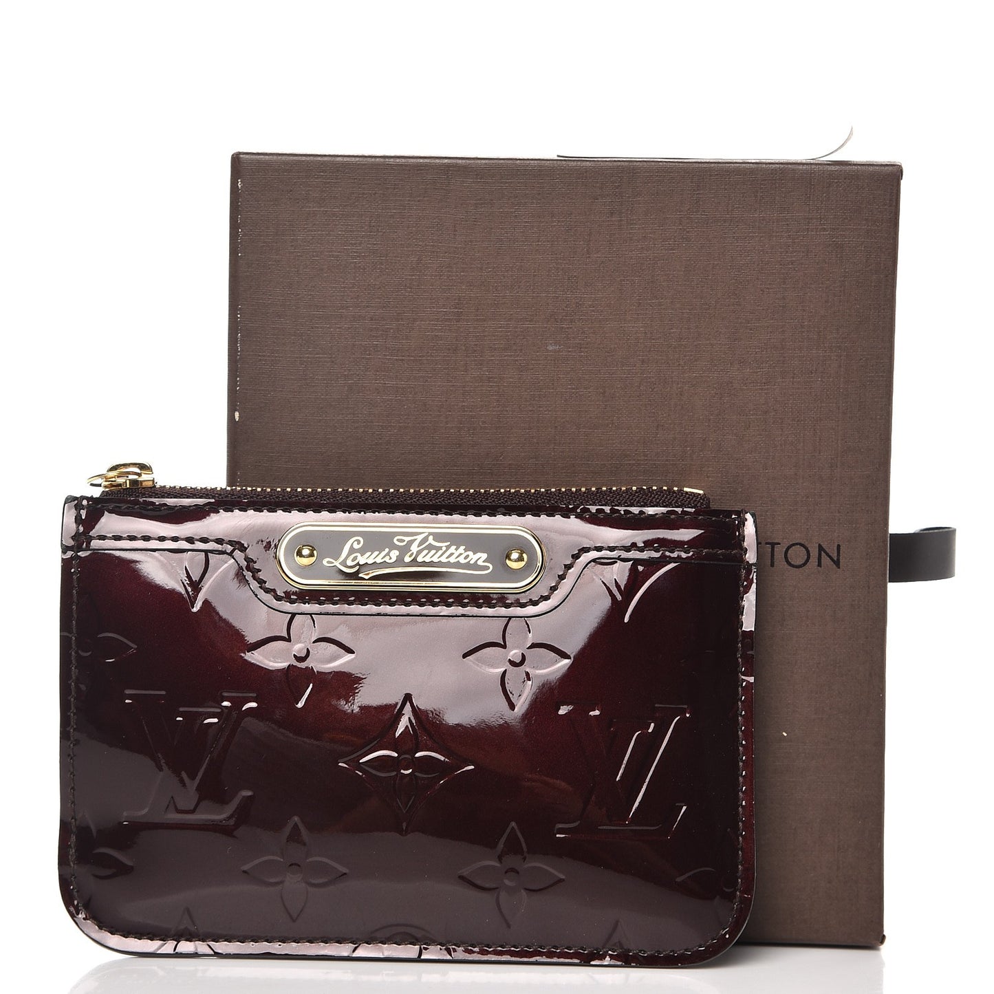 Vernis Key Pouch Amarante