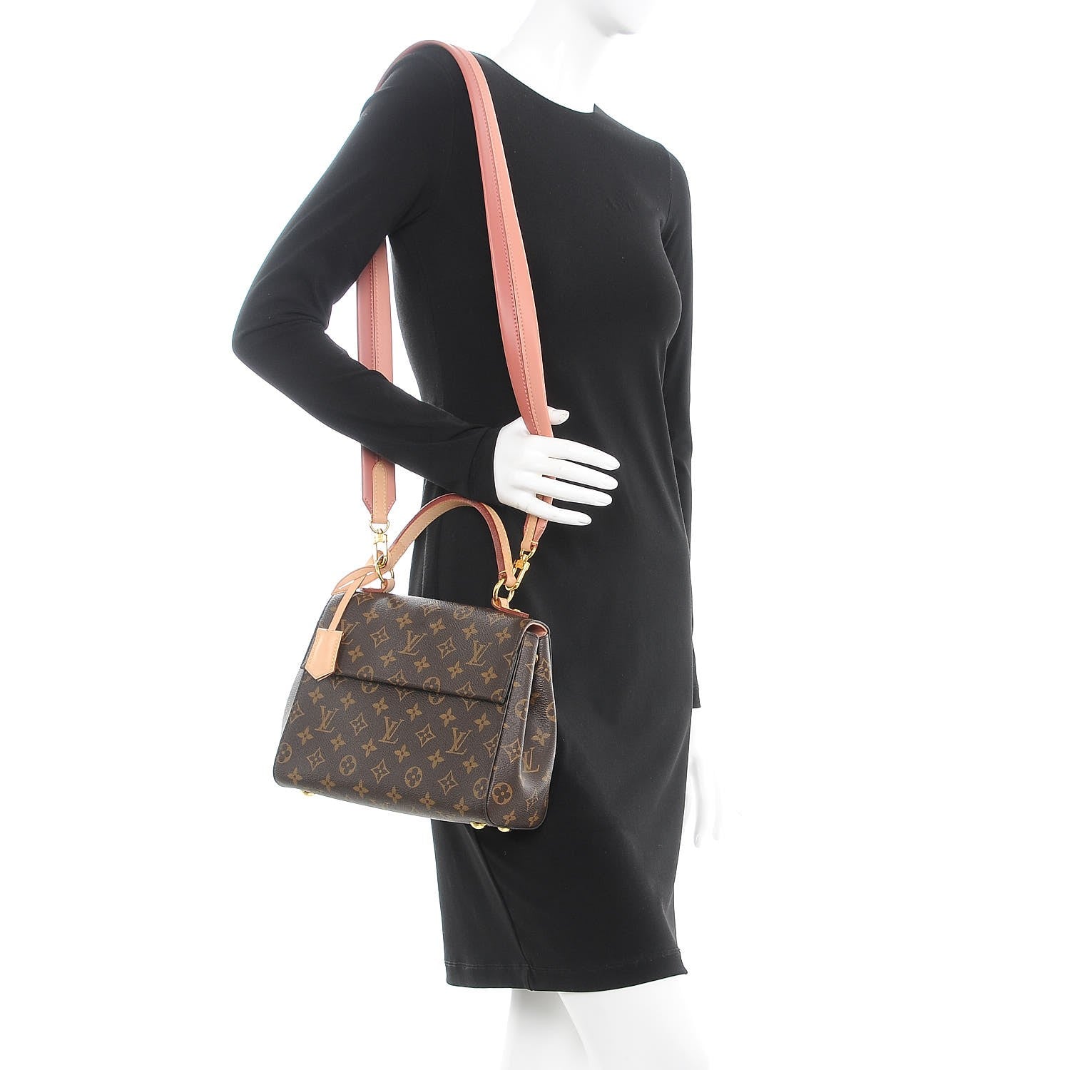 Louis Vuitton Monogram Cluny BB Vieux Rose 2 of 8