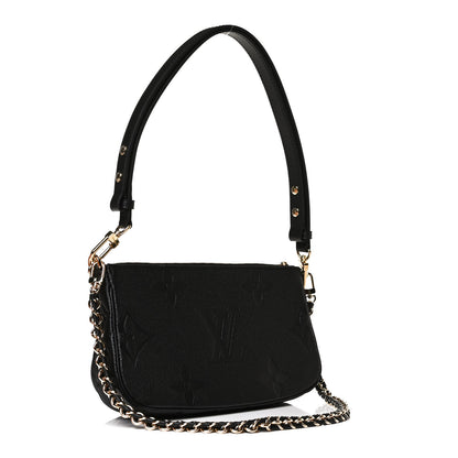 Louis Vuitton Empreinte Monogram Giant Multi Pochette Accessories Black 3 of 12