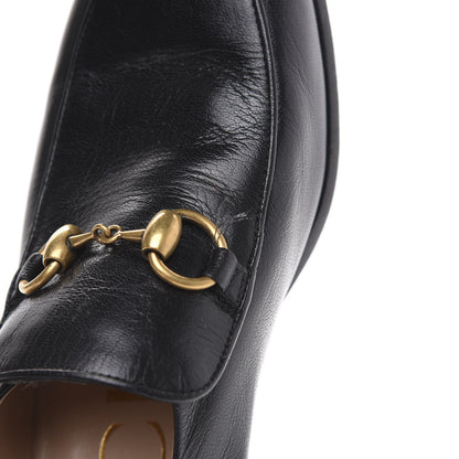 Gucci Goatskin Crystal Womens Horsebit Loafers 38 Black 10 of 10