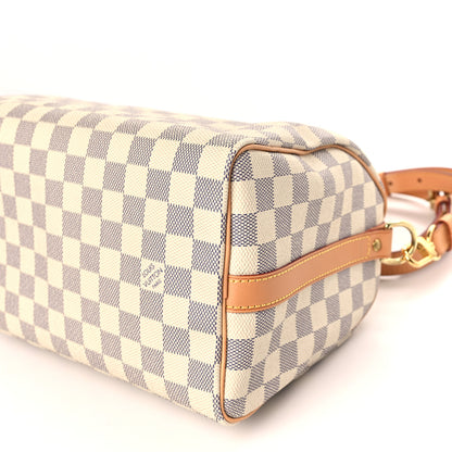 Louis Vuitton Damier Azur Speedy Bandouliere 25 6 of 9