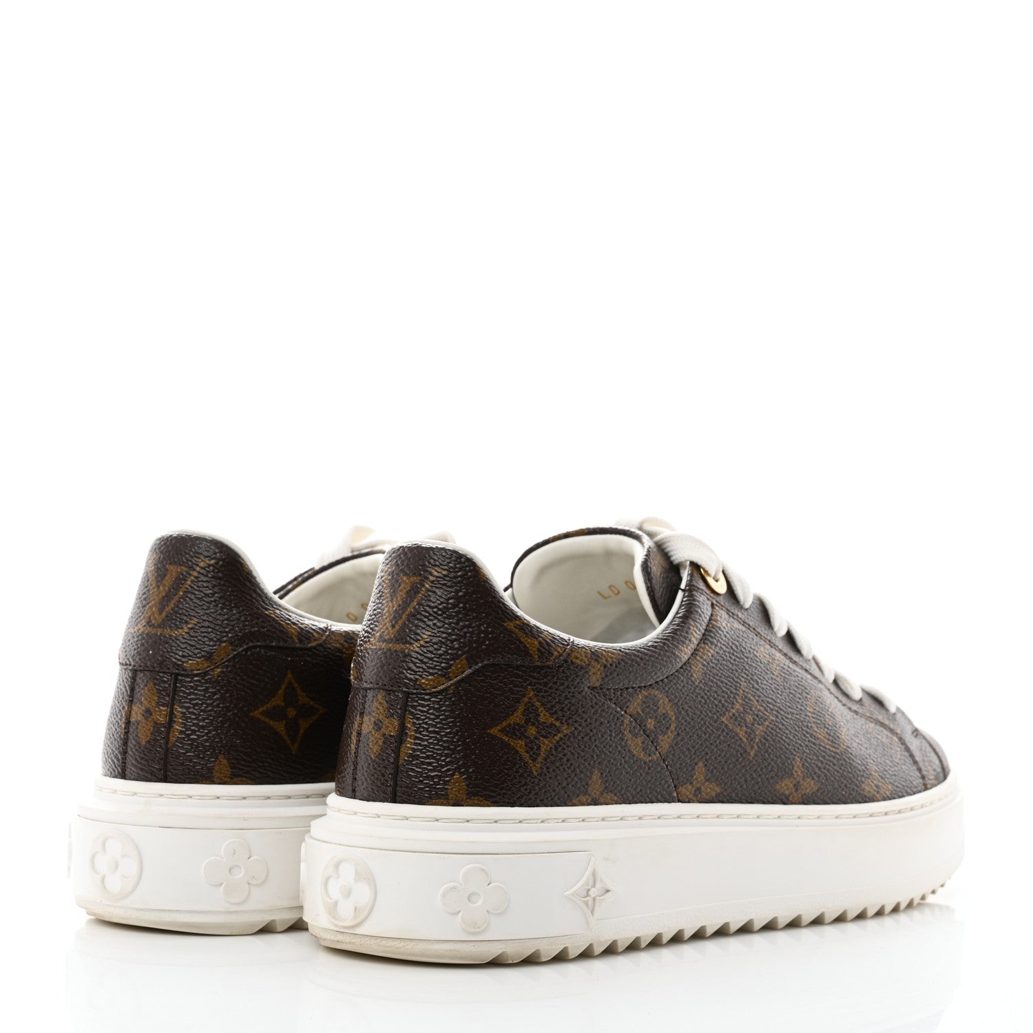 Louis Vuitton Monogram Time Out Sneakers 38 4 of 9