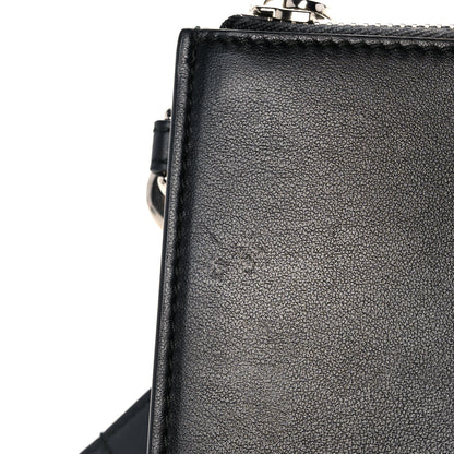 Gucci Calfskin Blade Embroidered Zip Pouch Black 11 of 13