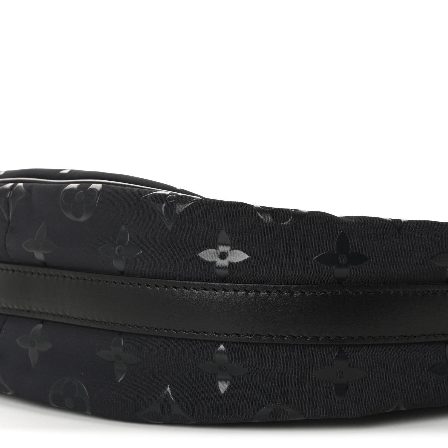 Louis Vuitton Nylon Monogram Loop Pocket Hobo Polar Night 9 of 9