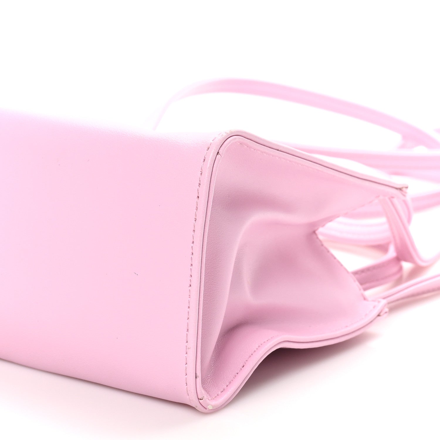 Telfar Vegan Leather Small Shopping Bag Bubblegum 9 of 9