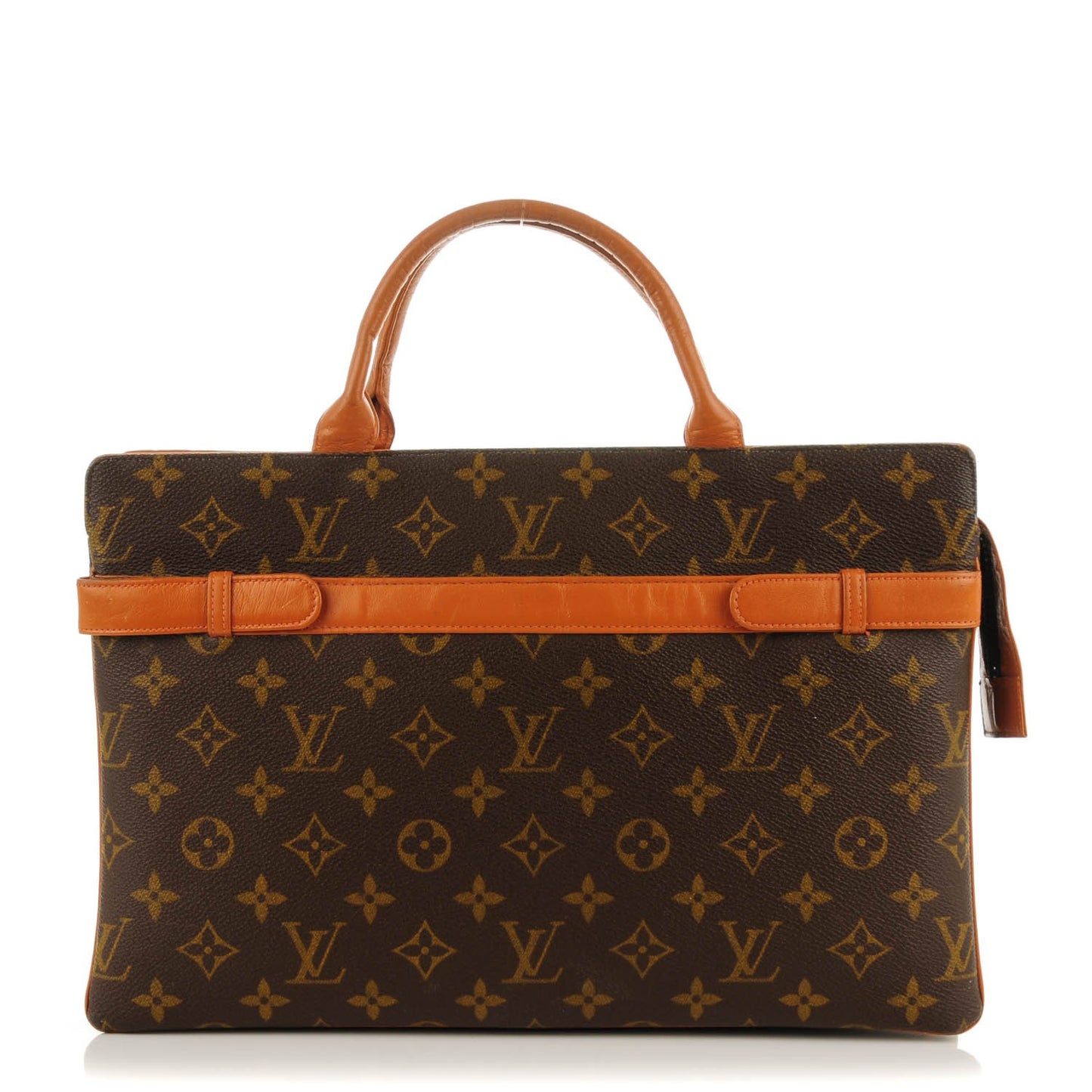 Monogram French Company Double Compartment Bag