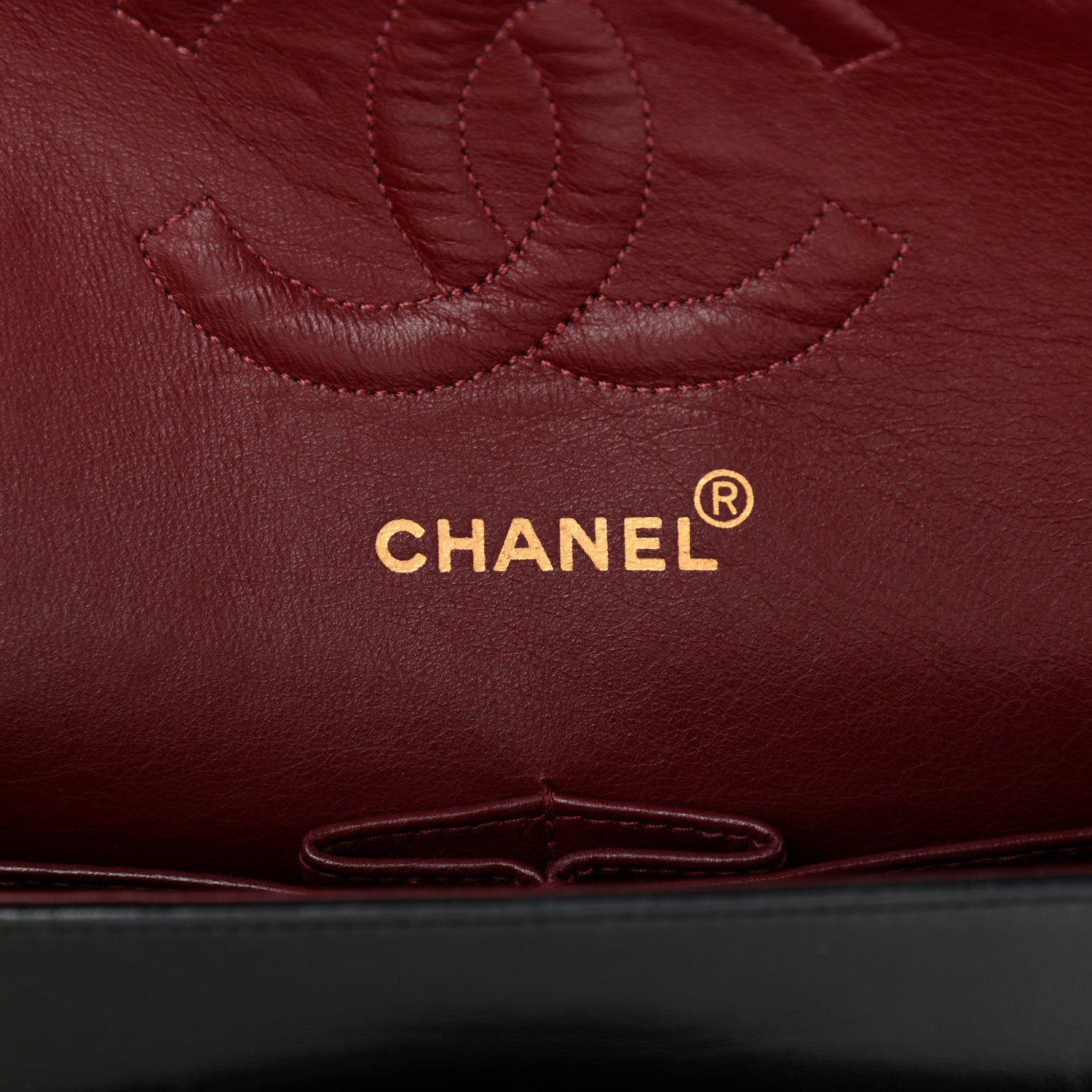 Chanel Lambskin Quilted Medium Double Flap Black 6 of 15