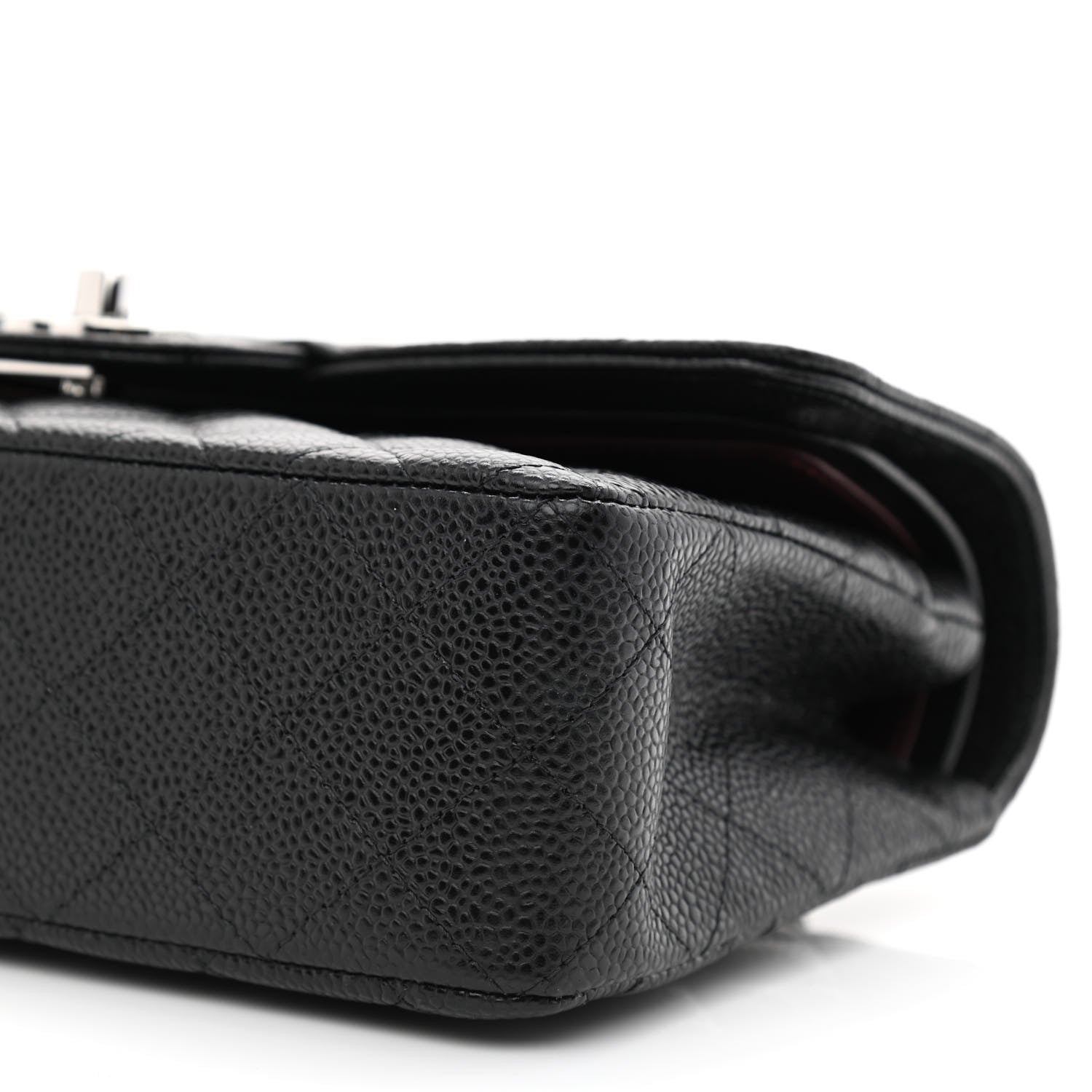 Chanel Caviar Quilted Small Double Flap Black 10 of 11